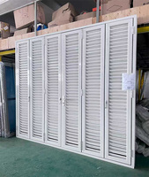 Stores de porte modernes et élégants pour fenêtres de maison, design extérieur en alliage d'aluminium, pour salon, installation facile