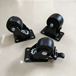 Pneumatic Shock Absorbing Rough Terrain 300 Lb Stem Mount Outdoor Rated Heavy Duty Pneumatic Caster Heavy Duty Mobile Cart - Product Image 2