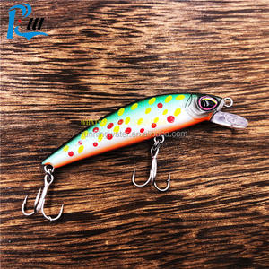 Lápiz sumergido de ojo de pez de cristal estéreo ABS Minnow señuelo Artificial suave Spinner cebo impreso condición para pesca en Arroyo - Product Image 4