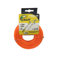Tête de coupe de rechange pour débroussailleuse 0,130''/3,3 mm, accessoires de coupe-herbe en nylon
