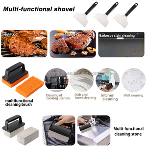 Kit Professionale <span class=keywords><strong>per</strong></span> la Pulizia del Griglia, Set di Strumenti <span class=keywords><strong>per</strong></span> la Pulizia della Piastra, <span class=keywords><strong>Pietra</strong></span> <span class=keywords><strong>per</strong></span> Pulire il Griglia - Product Image 5