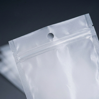 Sac en plastique sous vide PE personnalisé sans BPA avec poignée longue pour l'emballage et le stockage alimentaire commercial