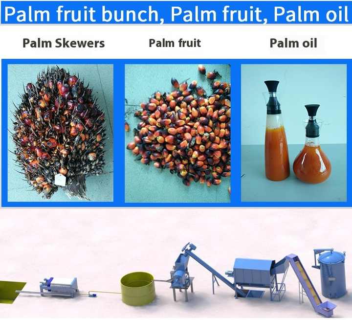 Long Service Life Palm Oil Extraction Machine Price commercial palm fruit  oil press machine