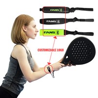 Raquette de padel intelligente avec lanière de manchette en nylon confortable, déplacez-vous, cordon de poignet remplaçable, sangle de sécurité