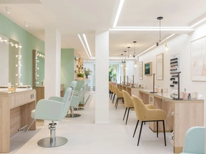 Ensemble de meubles sur mesure pour salon de manucure, meubles de salon de beauté, vitrines, design d'intérieur, aménagement clé en main - Product Image 6