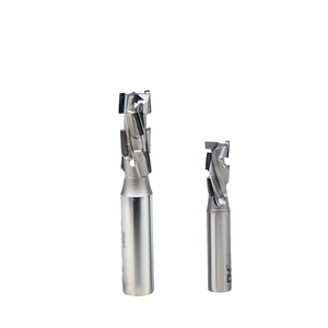<strong>1</strong>/<strong>4</strong>&quot; 6mm Shank Solid Carbide Bearing Guided Two Flute <strong>Flush</strong> Trim <strong>Router</strong> <strong>Bits</strong>- Spiral Upcut/Downcut EndMills for Wood Best Seller - Product Image 1