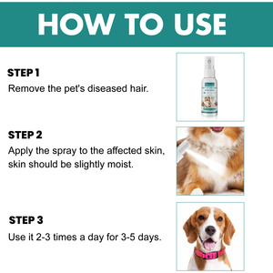 Spray de Soin pour Poils d'Animaux Yegbong - Nettoyage Doux pour Chats et Chiens - Lisse et Brillance - Répare les Follicules Pouvants Endommagés - <span class=keywords><strong>Anti</strong></span>-Chute de Poils - À Base de Plantes - Product Image 5