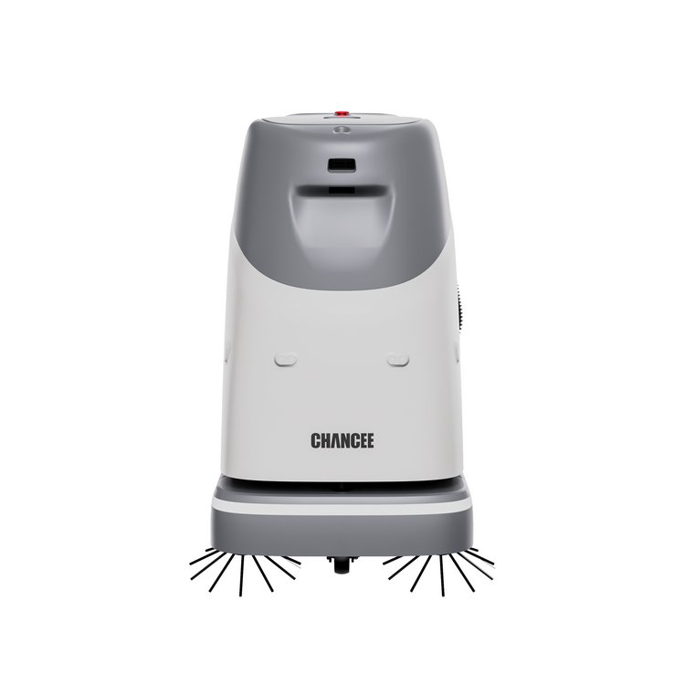 Large Professional Floor Scrubber Industrial Robot Clean Industry in ...