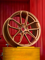 Jantes de voiture en alliage forgé sur mesure de qualité supérieure 20 21 pouces 5x112 5x130 pour Porsche Cayenne Panamera 718 Macan