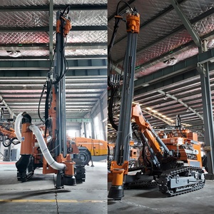 เครื่องเจาะ DTH 21 เมตร แบบแยกส่วนสำหรับเจาะหลุมระเบิดในเหมืองทองคำ ใช้เครื่องยนต์ดีเซล - Product Image 1