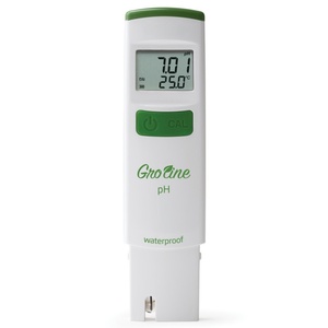 Veidt Lab for Hanna HI98118 Microcomputer Pen-Type Acidity <b>PH</b>-Temperature Meter GroLine Waterproof Hydroponic <b>pH</b> <b>Tester</b> - Product Image 1