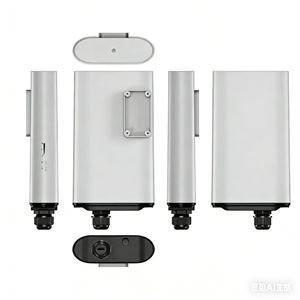 Routeur Wi-Fi 6 5G extérieur, vitesse sans fil extérieure, module 5G RM520N-GL intégré, <span class=keywords><strong>4</strong></span> interfaces 5G LTE et 2.5G Ethernet LAN - Product Image 1