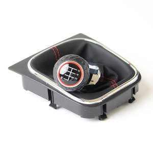 Funda de cuero para palanca de cambios de coche, diseño ergonómico de 5 y 6 velocidades, para Vw Golf Mk6 2009-2012 - Product Image 2