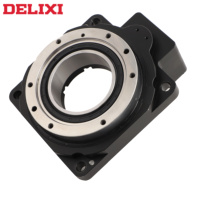 Plateforme rotative creuse DELIXI, séparateur de came, servomoteur, table tournante d'indexage, réducteur planétaire, réducteur à engrenages à arbre parallèle, arcmin