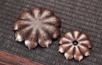 Porta Incienso de Loto Desmontable y Portátil para Decoración del Hogar, Elegante, de Aleación de Zinc y Latón, para Meditación o Yoga