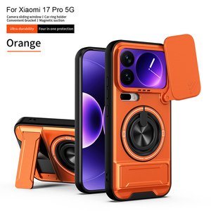 <span class=keywords><strong>เคส</strong></span>โทรศัพท์ Xiaomi 17 <span class=keywords><strong>Pro</strong></span> 17 Ultra แบบมีฝาปิดเลนส์กล้องเลื่อนได้ ป้อง<span class=keywords><strong>กัน</strong></span>เลนส์ พร้อมขาตั้งแม่เหล็ก - Product Image 6