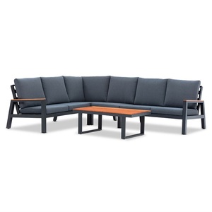 Di lusso all'aperto commerciale <span class=keywords><strong>usato</strong></span> Hotel Resort mobili da giardino divano Lounge Set <span class=keywords><strong>per</strong></span> pranzo cucina parco & cortile <span class=keywords><strong>per</strong></span> la casa - Product Image 6