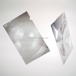 गोल ऑप्टिकल pmma प्लास्टिक ठीक स्क्रू थ्रेड सौर संघनक लेंस बड़ी फोकल लंबाई - Product Image 2