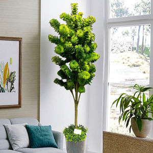 Árboles Artificiales de Pino y Ciprés Altamente Realistas para Interiores y Exteriores, Decoración de Jardín y Paisaje, Bonsáis, Árboles Artificiales Duraderos - Product Image 3