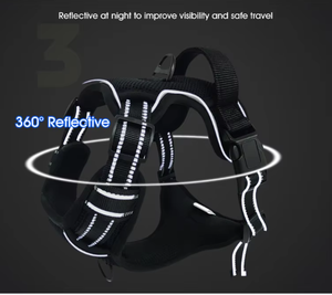 Ventes directes d'usine Chien Y Harnais Écologique Chien Harnais Durable Light up Chien Harnais - Product Image 5