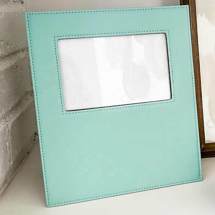 Personalized Picture Frame Laserable Leatherette Photo Frame