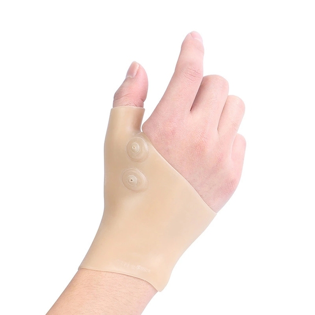Wrist Thumb Support Braces Therapy Wrist Hand Thumb Gloves Waterproof Elastic Silicone Gel Wrist Support Brace