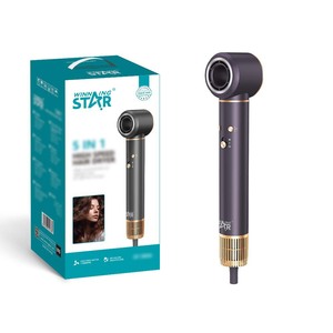 Sèche-cheveux haute vitesse Winningstar 1300W avec moteur sans balais 220V, concentrateur et diffuseur, pour usage domestique et export. - Product Image 1