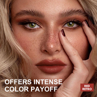 Vente en gros de nouveaux rouges à lèvres hydratants longue durée, étiquette privée personnalisée, rouge à lèvres mat imperméable