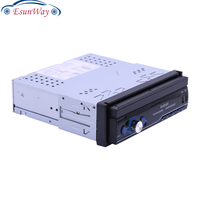 9702 1Din Android 8.1 Autoradio 7 "Manuel Rétractable Écran Tactile Stéréo MP5 Lecteur GPS FM WiFi Radio Lecteur Multimédia Lecteur