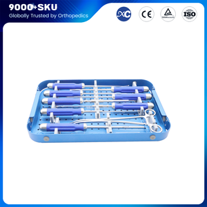 Kit de Instrumental Quirúrgico CE ISO para Ortopedia, Cirugía Reconstructiva, Descompresión de Columna Cervical, Cervical Anterior Tipo III - Product Image 3