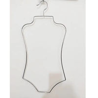 Cintres de maillot de bain femme Bikini affichage utilisation porte-vêtements en métal doré maillots de bain Lingerie cintre en forme de corps