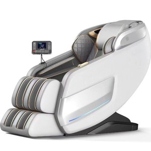 Smart Massage <b>Chair</b> 4D Robotic Hand SL Guide Rail <b>Zero</b> <b>Gravity</b> PU Leather Home Use - Product Image 1