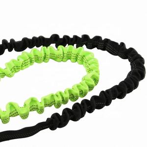 Sangle élastique en polyester colorée personnalisée 2024, bande élastique pour laisse de chien, laisse élastique en polyester - Product Image 6