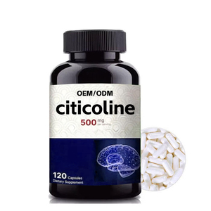Cápsulas de Citicolina con Vitamina OEM/ODM, Suplementos de Grado Alimenticio para la Salud Cerebral, 1000 mg de <span class=keywords><strong>CDP</strong></span>-Holina, 500 mg de Citicolina - Product Image 1