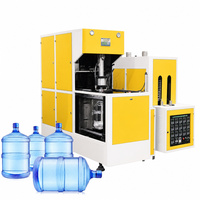 Souffleuse de bouteilles PET semi-automatique, machine de fabrication de bouteilles en plastique de 5 gallons pour la production de bouteilles d'eau potable, fabricant