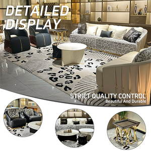 Canapé moderne italien minimaliste de luxe 4+2+1 places pour salon, conçu pour les villas et les hôtels - Product Image 2