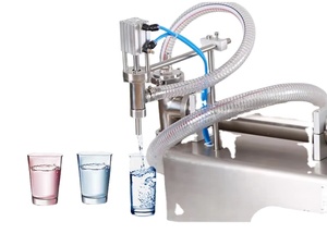 Máquina Llenadora de Botellas de Agua de 2 Cabezales, Semiautomática, para Líquidos y Bebidas, Precio de Fábrica - Product Image 4