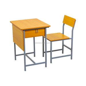 Bureau d'Étudiant Simple et Durable pour Enfants, Bureau d'Étude Populaire avec Chaise, Ensemble <span class=keywords><strong>de</strong></span> <span class=keywords><strong>Table</strong></span> et <span class=keywords><strong>de</strong></span> Chaise pour Enfants d'École - Product Image 4