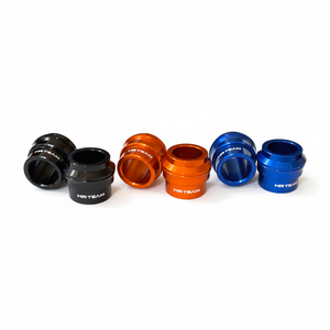 Pour KTM SX-F 350 15-25 Entretoises de roue avant Bleu 20mm et 15mm Alliage/Aluminium Et - Product Image 1