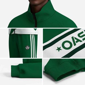 Tuta Sportiva Invernale 2 Pezzi con Zip Intera Abbigliamento Casual Caldo da Corsa e Jogging per Uomo e <span class=keywords><strong>Donna</strong></span> - Product Image 2