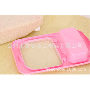 Plastic Rice <b>Storage</b> Container Rectangle Airtight Sealed Lid Household <b>Kitchen</b> Mold Injection Molding - Product Image 4