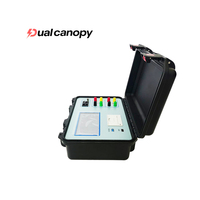 Probador de Relación de Transformación Trifásico Portátil de Alta Velocidad Dualcanopy TTR