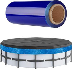 Sello de cubierta de piscina de invierno para piscinas sobre el suelo, cubierta de piscina estirable, película elástica adhesiva, película retráctil resistente - Product Image 2
