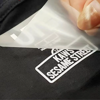 Étiquette d'impression par transfert thermique en silicone 3D pour t-shirt en Chine