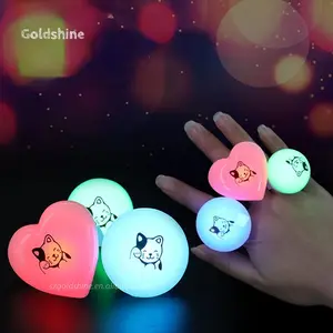 Party gifts supplies blinking finger led ring flashing light colorful led Ring for Kids Adults Bright Novelty Party Favors
