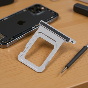 Bandeja de tarjeta <span class=keywords><strong>SIM</strong></span> <span class=keywords><strong>Nano</strong></span> de metal de repuesto para iPhone 11 Pro Max - Product Image 1