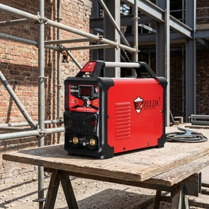 Soldadora Portátil <span class=keywords><strong>Zelda</strong></span>, Máquina de Soldar Digital IGBT MMA DC, Soldadora Inverter 220V, Soldadora de Arco MMA - Product Image 1