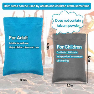 Sac anti-sable pour camping et vacances à la plage, brosse anti-sable, accessoires de camping et de baignade au soleil - Product Image 3