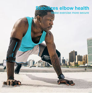 Support de coude sportif professionnel respirant à compression pour le fitness, le basketball, le tennis et l'entraînement – Protection du coude - Product Image 4
