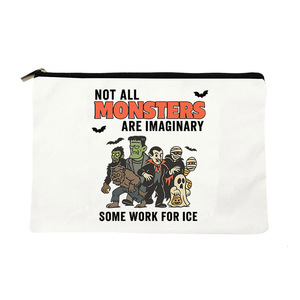 1 pcczvintage Monster Mash borsa per il trucco liberale, decorazioni per la doccia da sposa, regali di fidanzamento nuziale addio al nubilato - Product Image 3